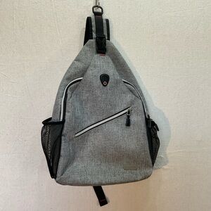 MOSISO Sling Backpack Grey , Shoulder Bag, Waterproof MULTIPURPOSE A+++++
